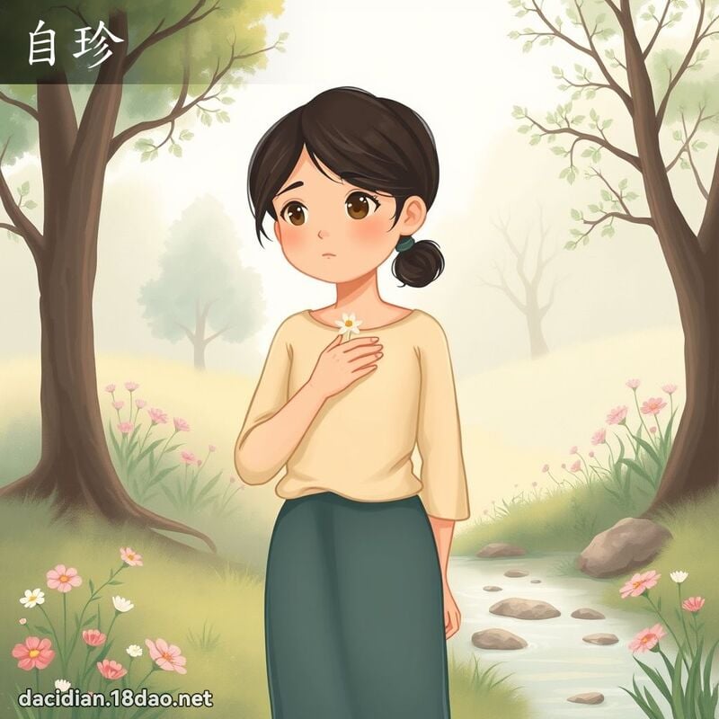 自珍 - 国语大辞典配图