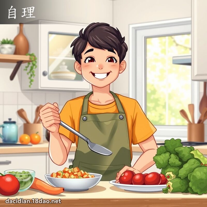 自理 - 國語大辭典配圖