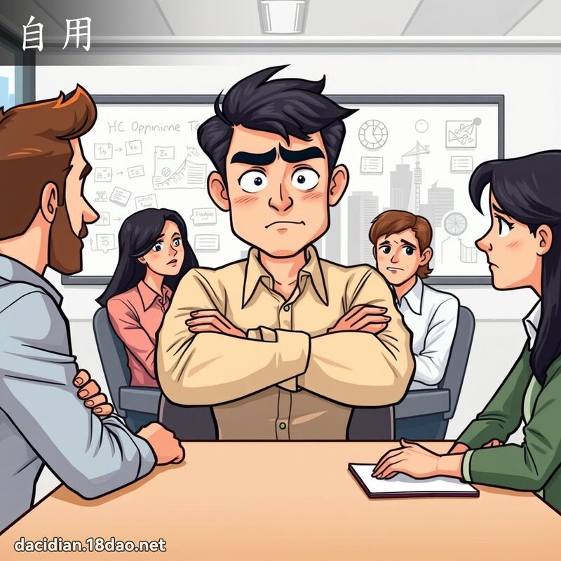 自用 - 国语大辞典配图