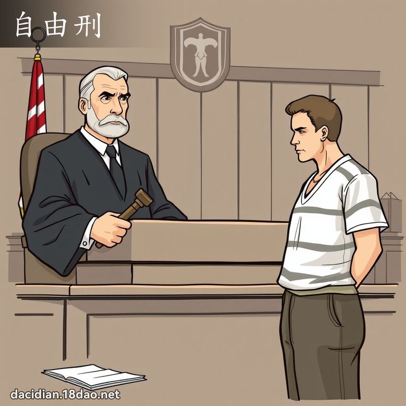 自由刑 - 国语大辞典配图