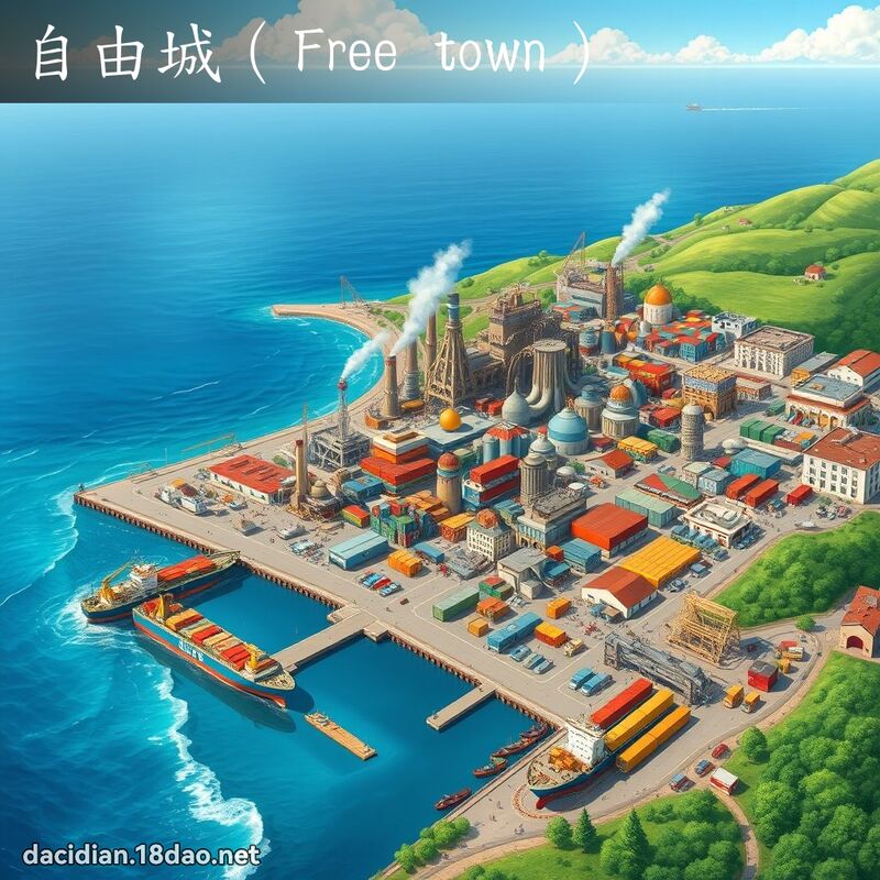 自由城（Free town） - 國語大辭典配圖