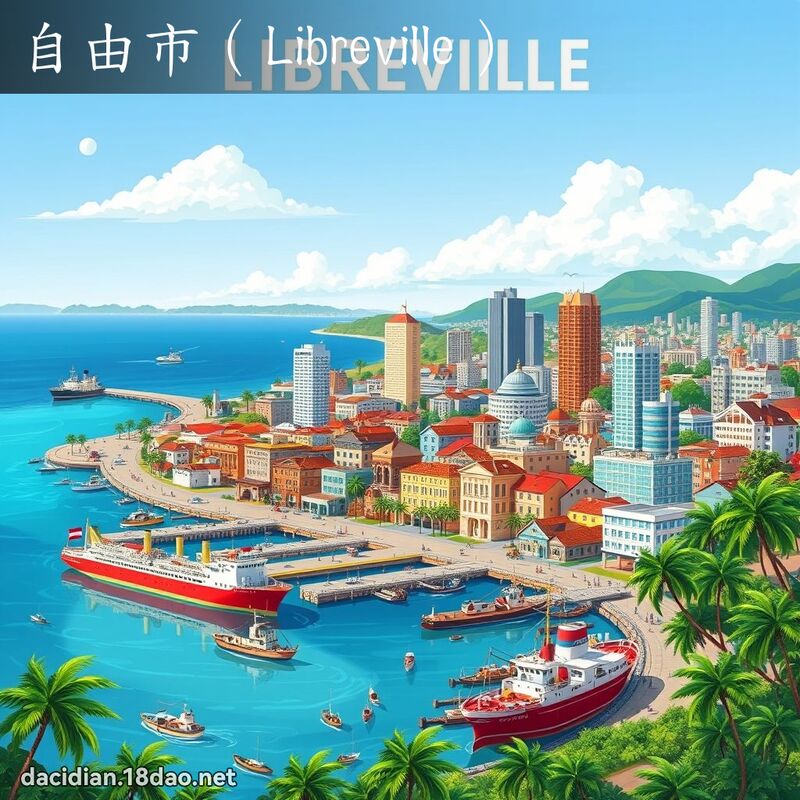 自由市（Libreville） - 國語大辭典配圖