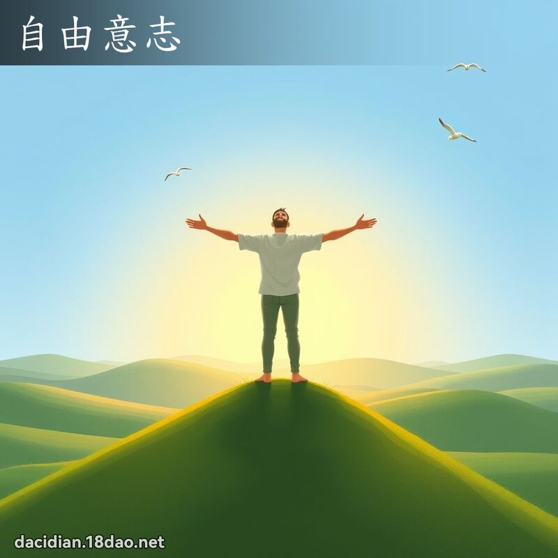 自由意志 - 国语大辞典配图