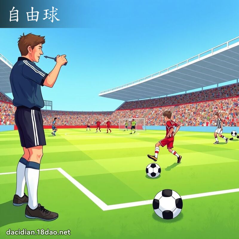 自由球 - 国语大辞典配图