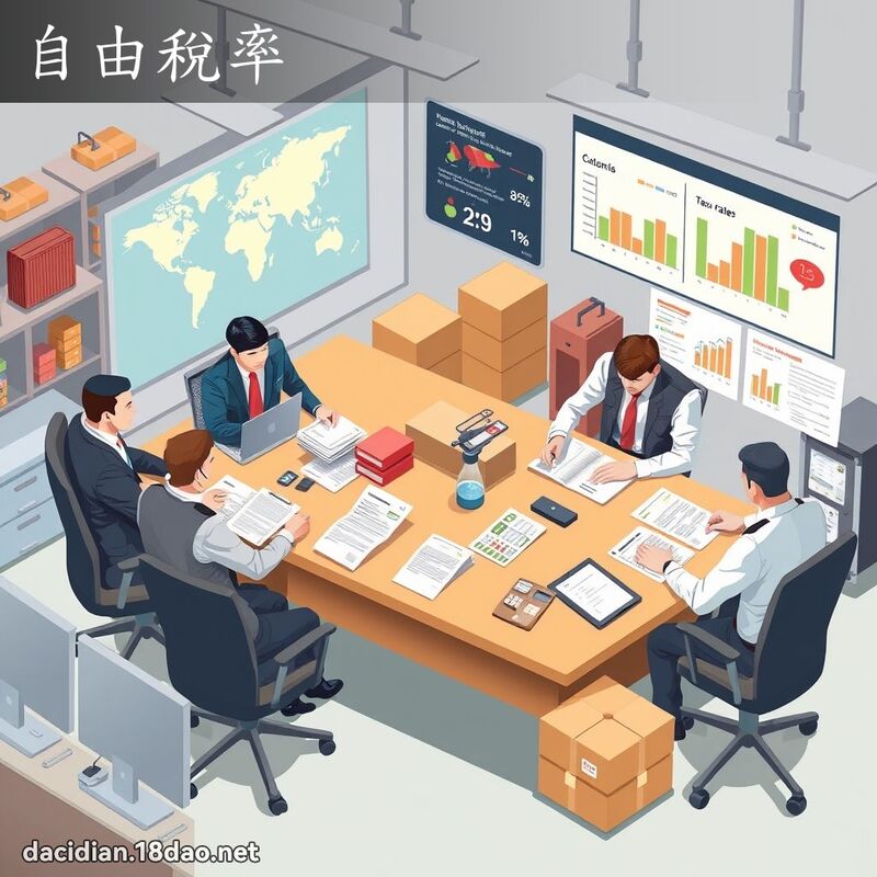 自由稅率 - 國語大辭典配圖