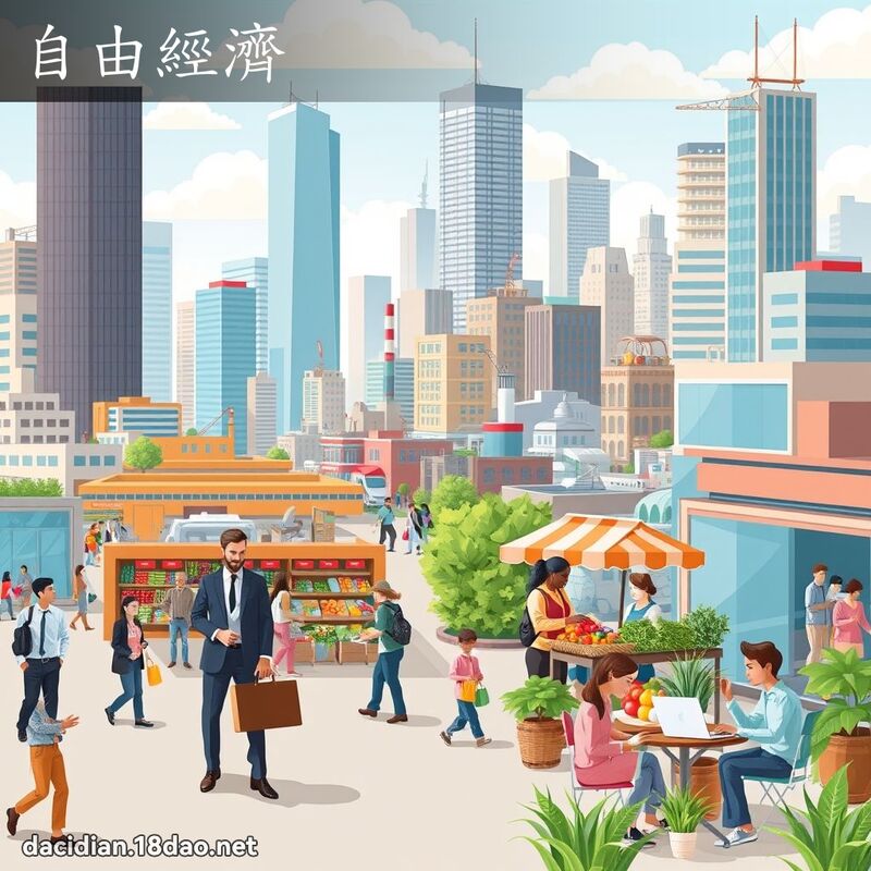 自由經濟 - 國語大辭典配圖