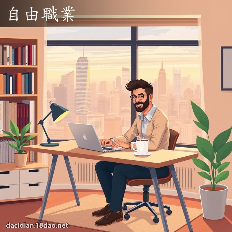 自由职业 - 国语大辞典配图