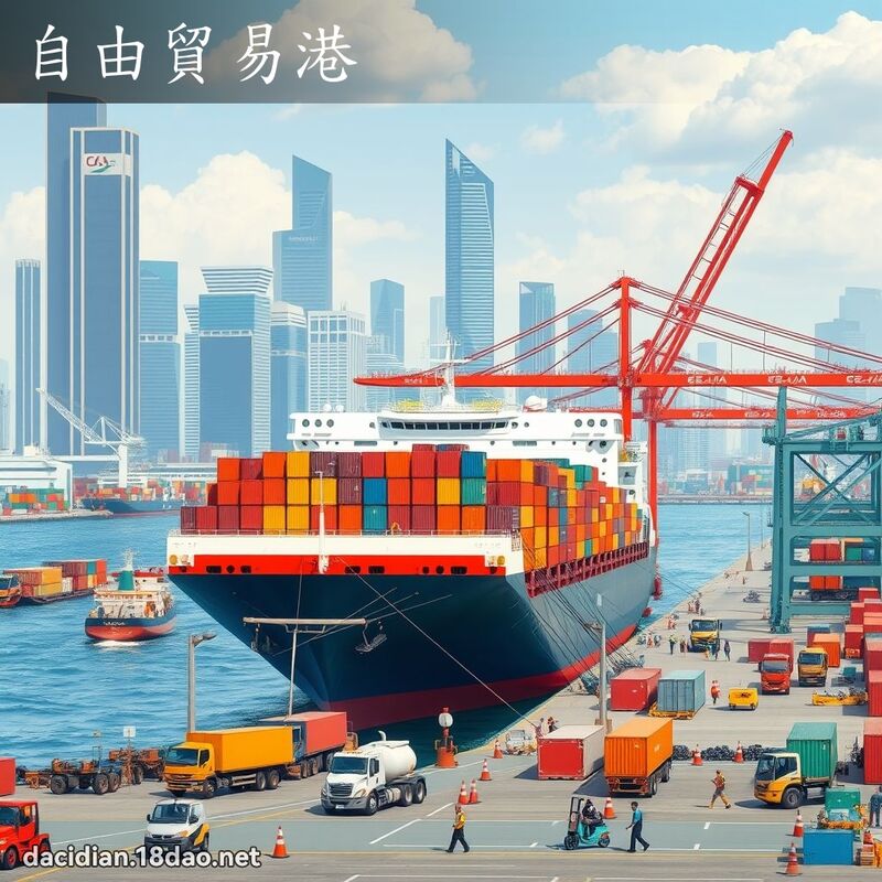 自由貿易港 - 國語大辭典配圖