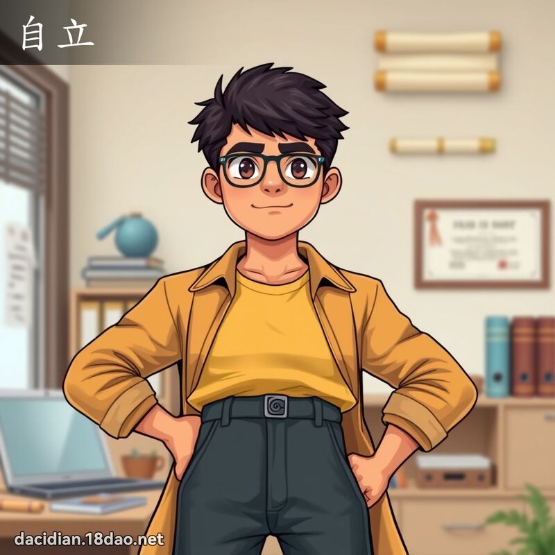 自立 - 國語大辭典配圖