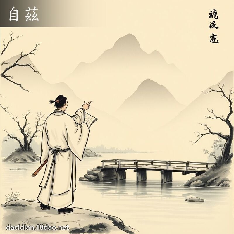 自兹 - 国语大辞典配图