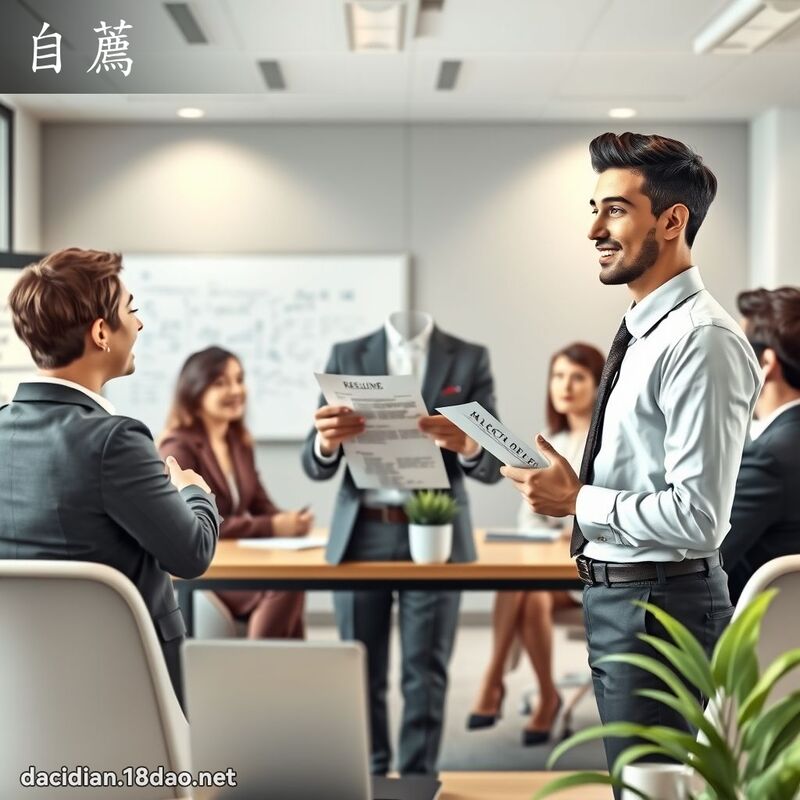 自荐 - 国语大辞典配图