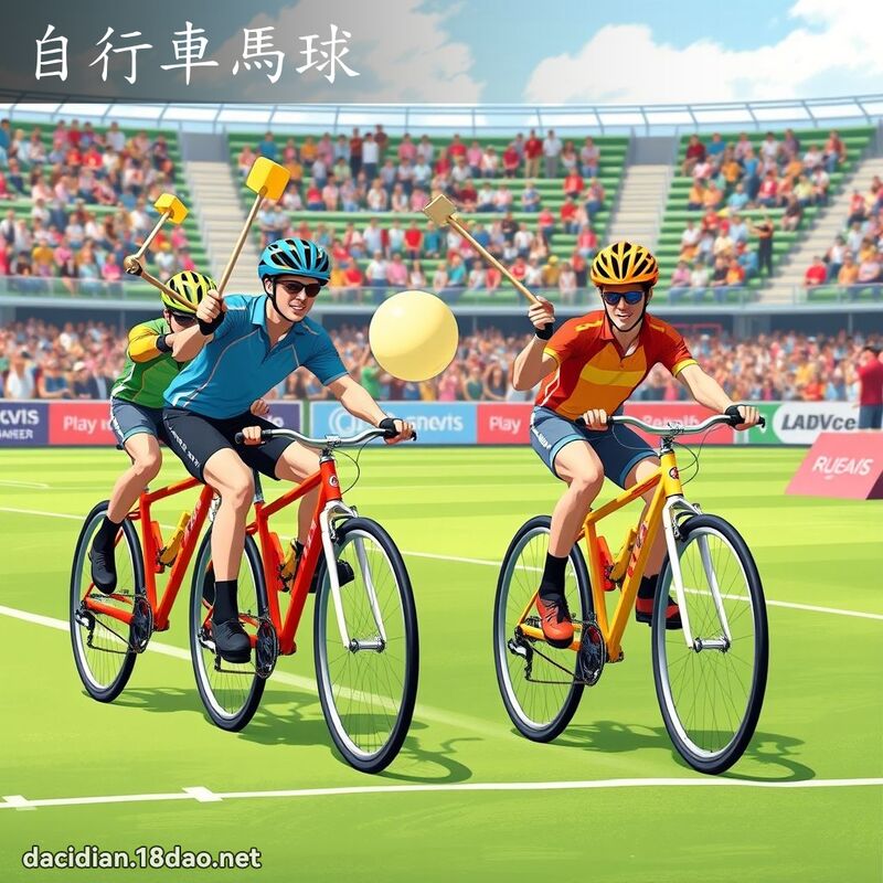 自行車馬球 - 國語大辭典配圖