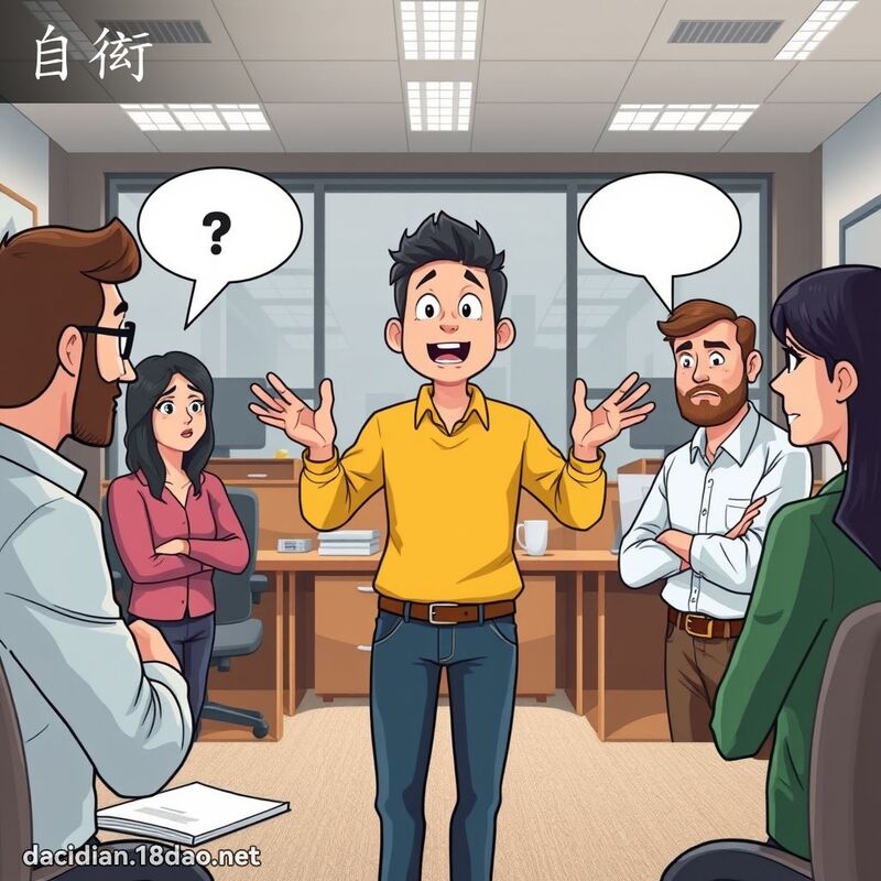 自衒 - 國語大辭典配圖