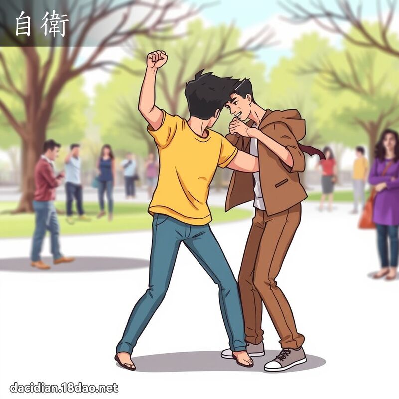 自卫 - 国语大辞典配图