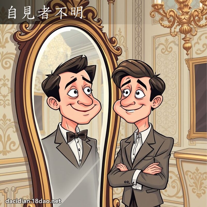 自見者不明 - 國語大辭典配圖