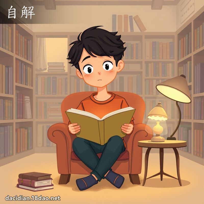 自解 - 国语大辞典配图