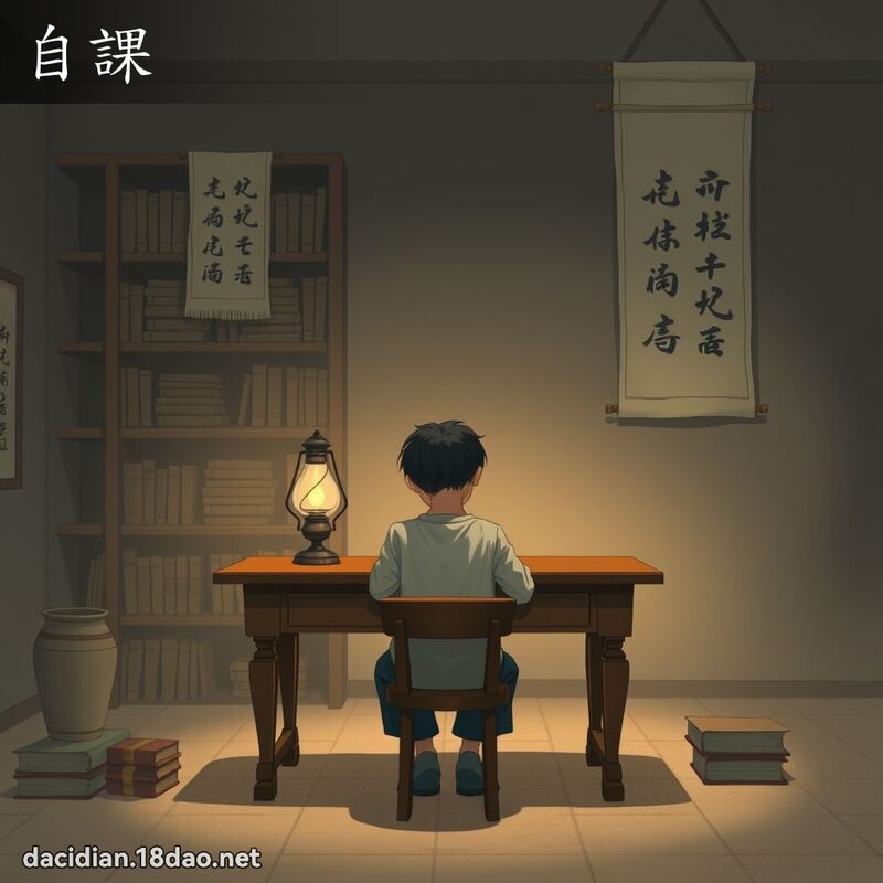 自课 - 国语大辞典配图