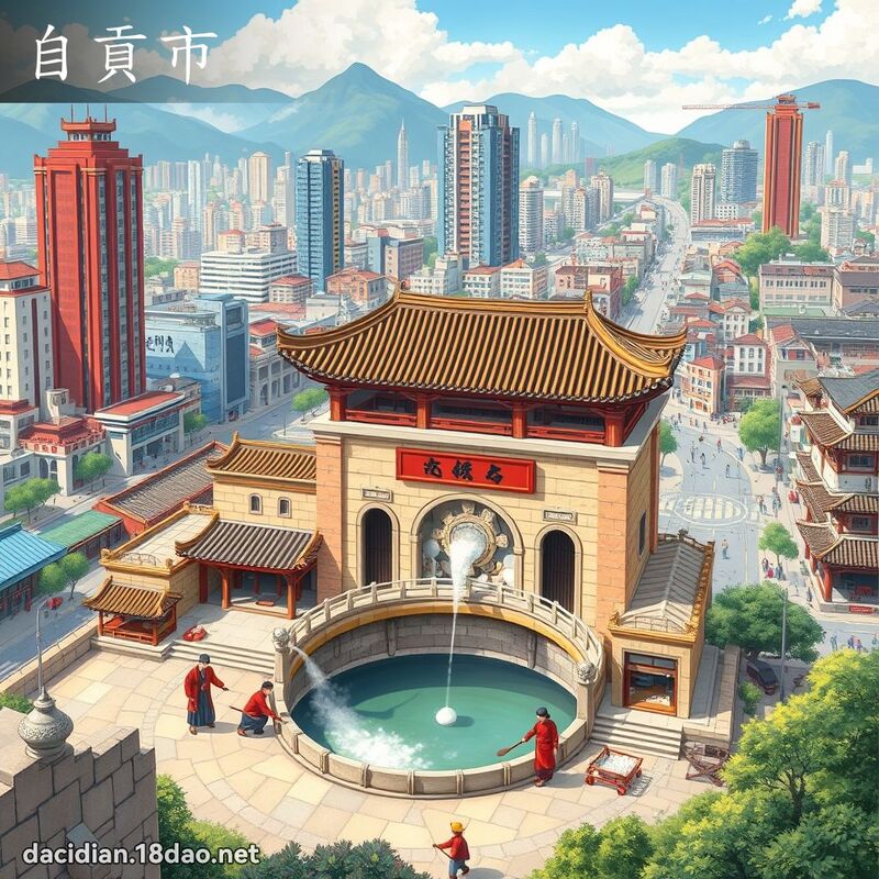 自贡市 - 国语大辞典配图