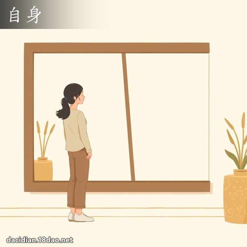自身 - 国语大辞典配图