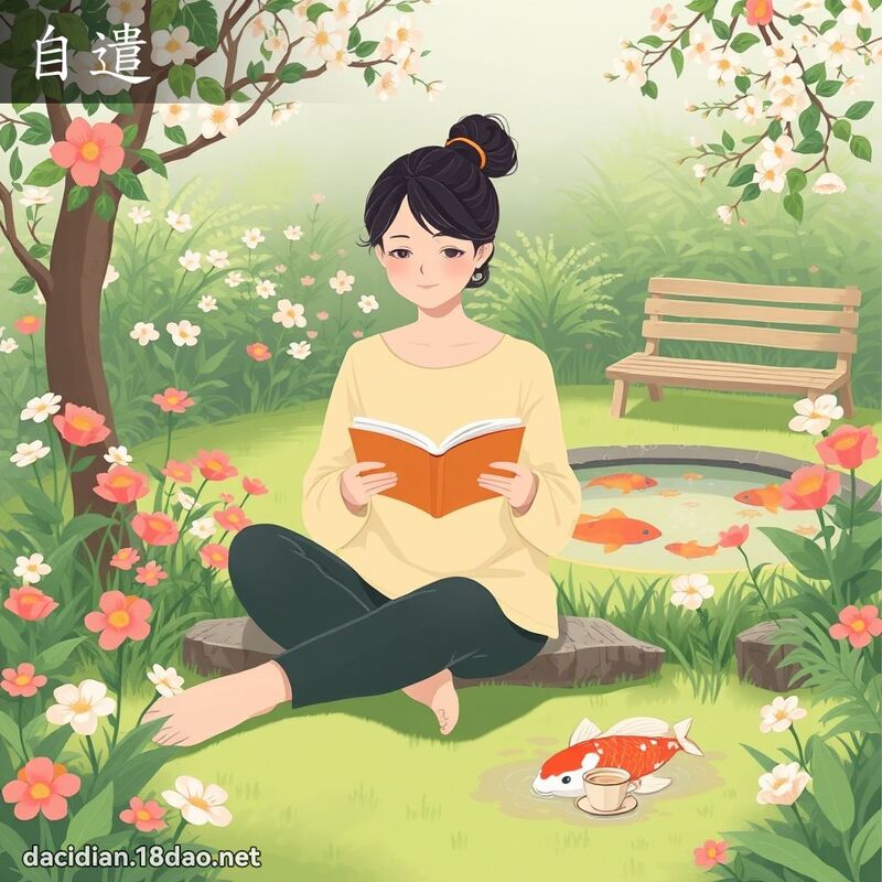 自遣 - 国语大辞典配图