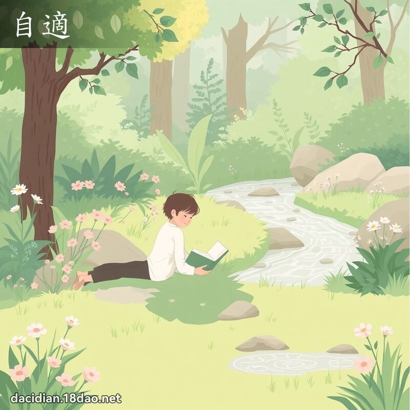自適 - 國語大辭典配圖
