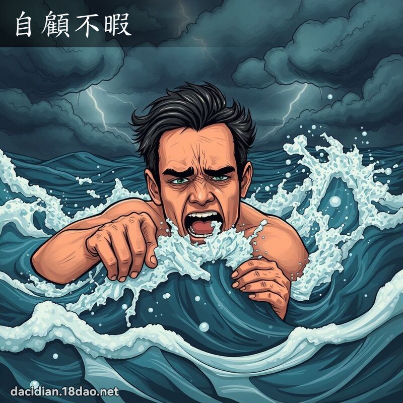 自顧不暇 - 國語大辭典配圖