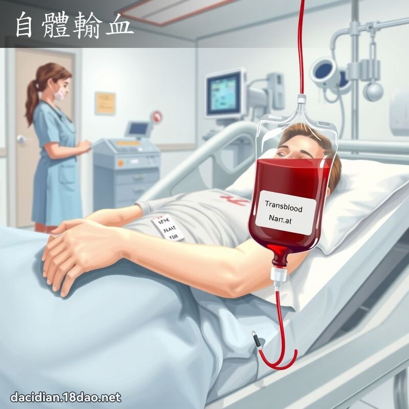 自體輸血 - 國語大辭典配圖
