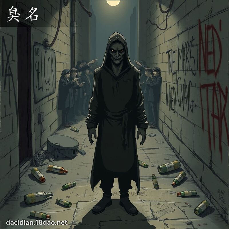 臭名 - 國語大辭典配圖