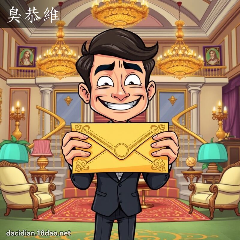 臭恭維 - 國語大辭典配圖