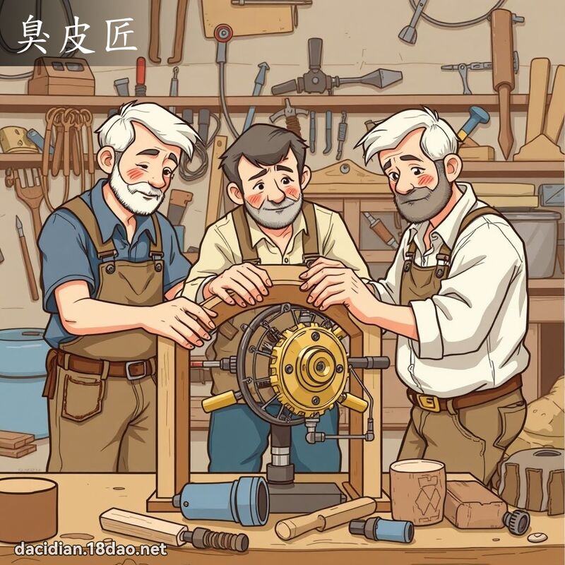 臭皮匠 - 國語大辭典配圖