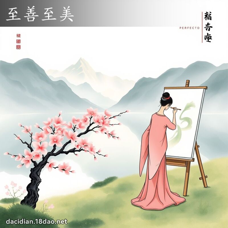 至善至美 - 國語大辭典配圖