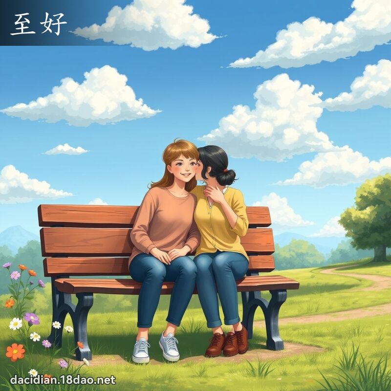 至好 - 国语大辞典配图