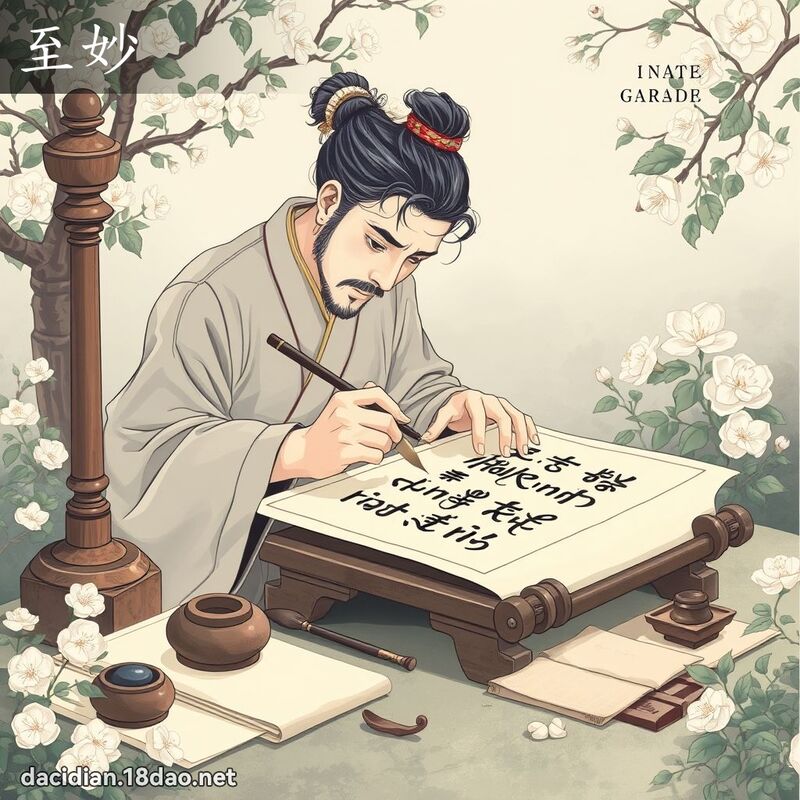 至妙 - 國語大辭典配圖
