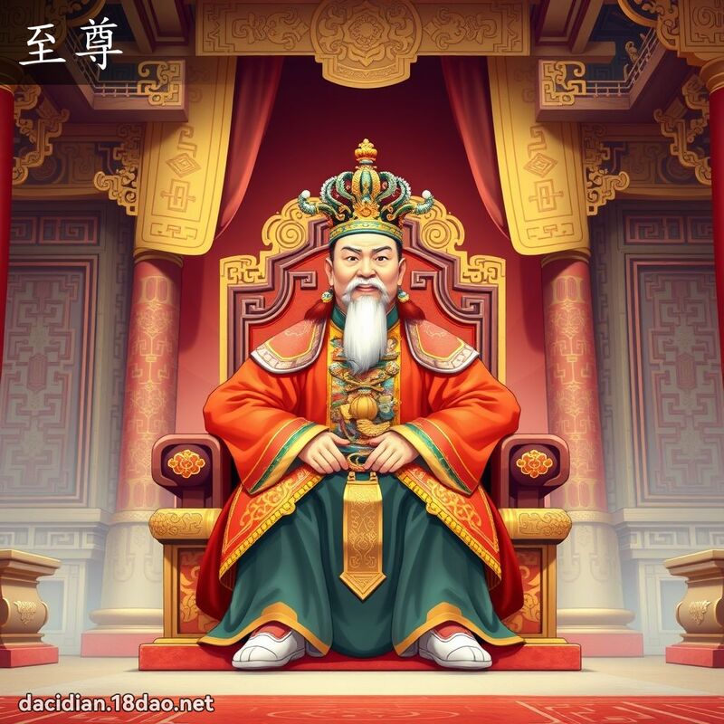 至尊 - 國語大辭典配圖