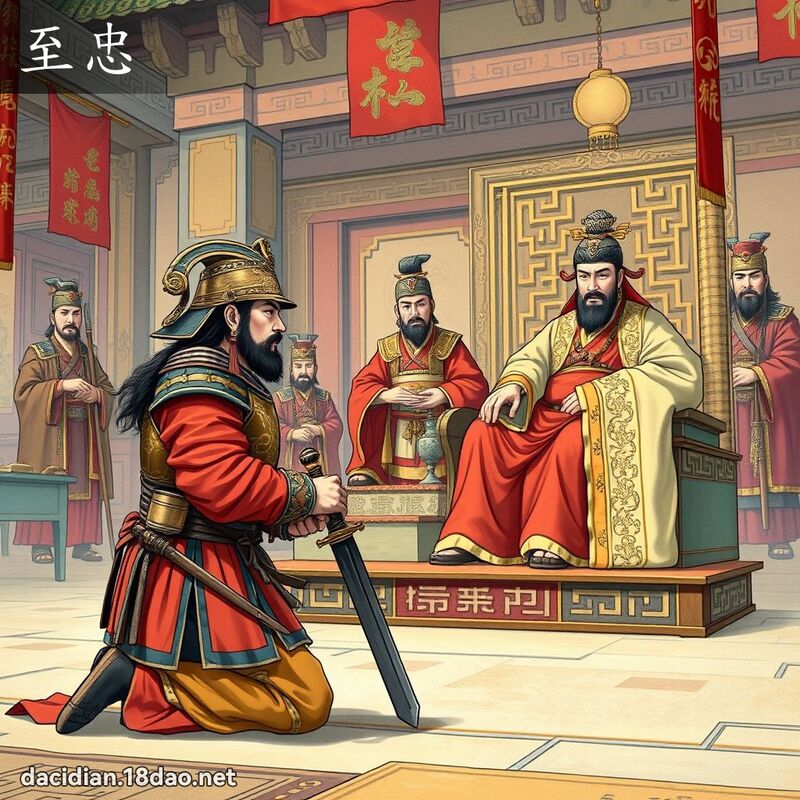 至忠 - 國語大辭典配圖