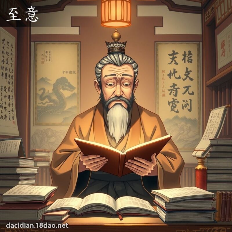 至意 - 國語大辭典配圖