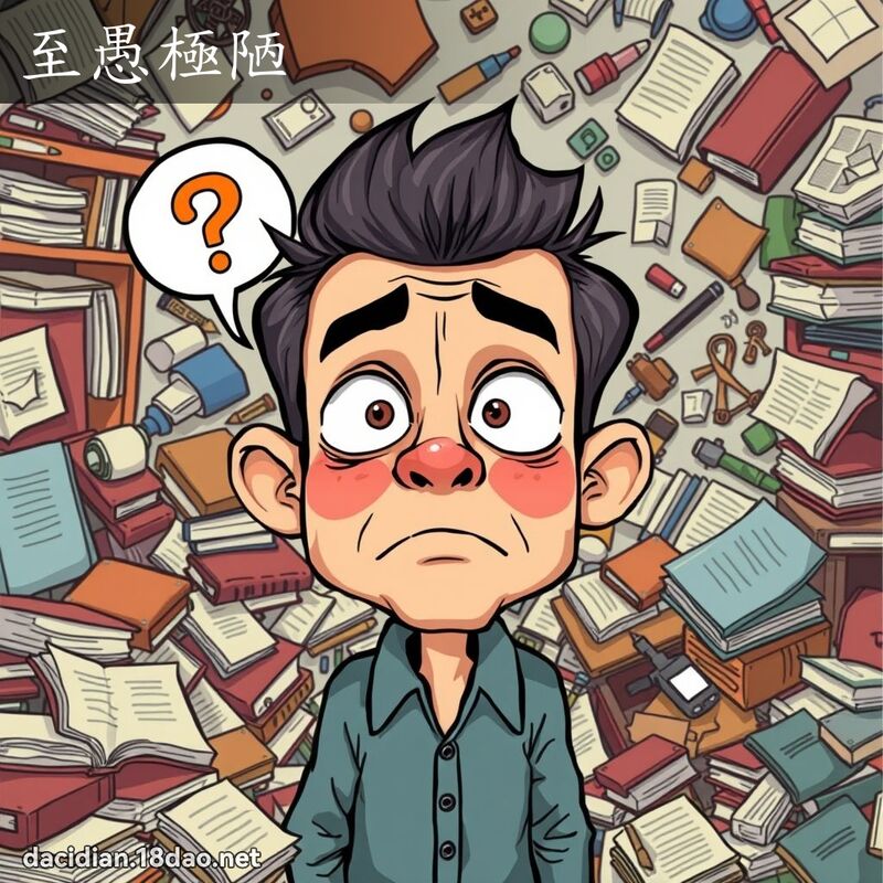 至愚极陋 - 国语大辞典配图