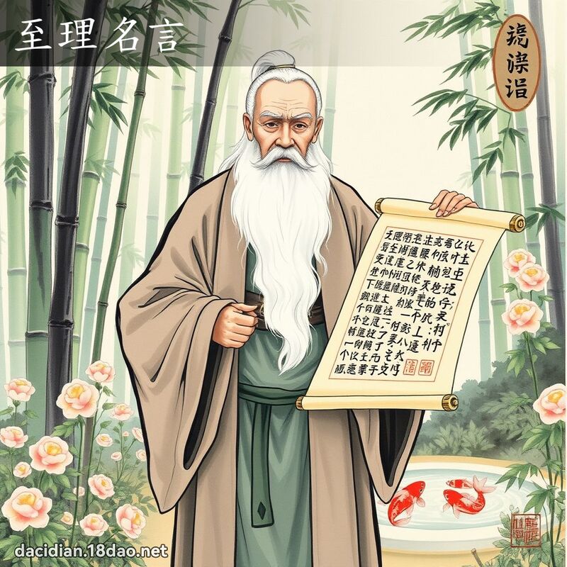 至理名言 - 國語大辭典配圖