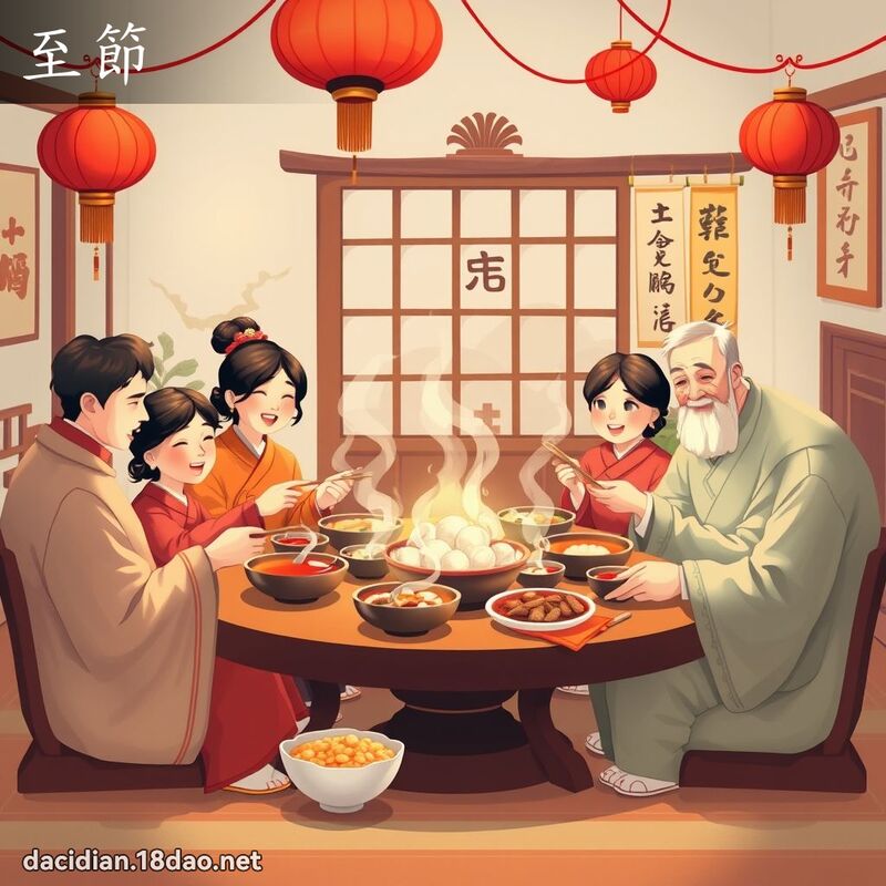 至节 - 国语大辞典配图