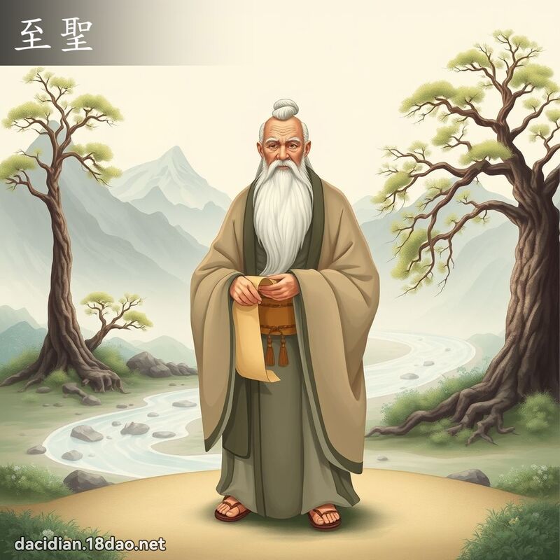 至聖 - 國語大辭典配圖
