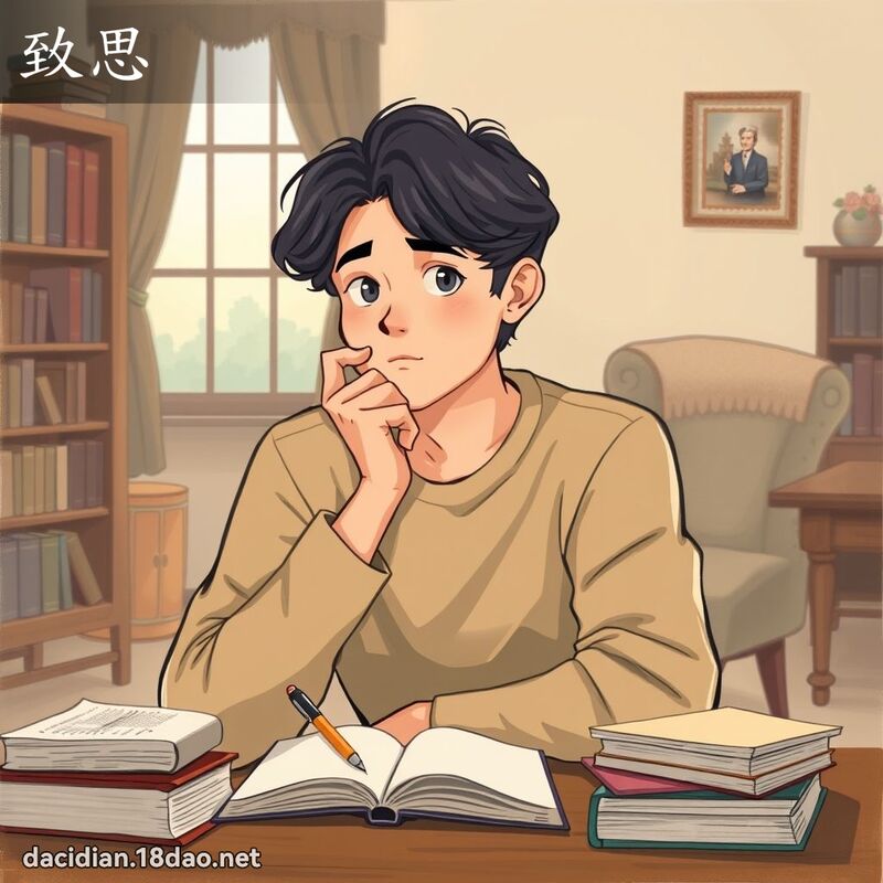 致思 - 國語大辭典配圖