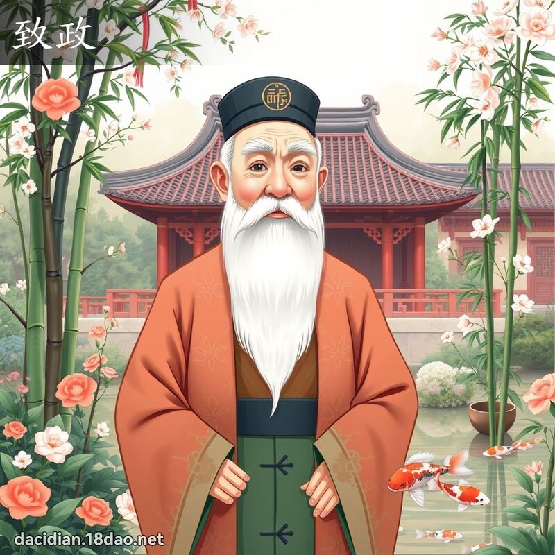 致政 - 國語大辭典配圖