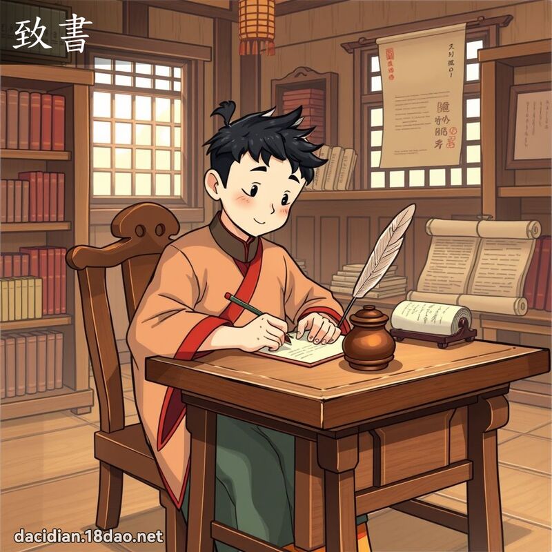 致書 - 國語大辭典配圖
