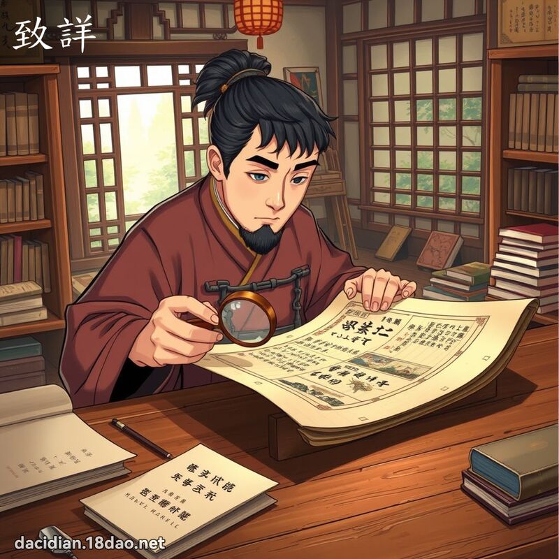 致详 - 国语大辞典配图