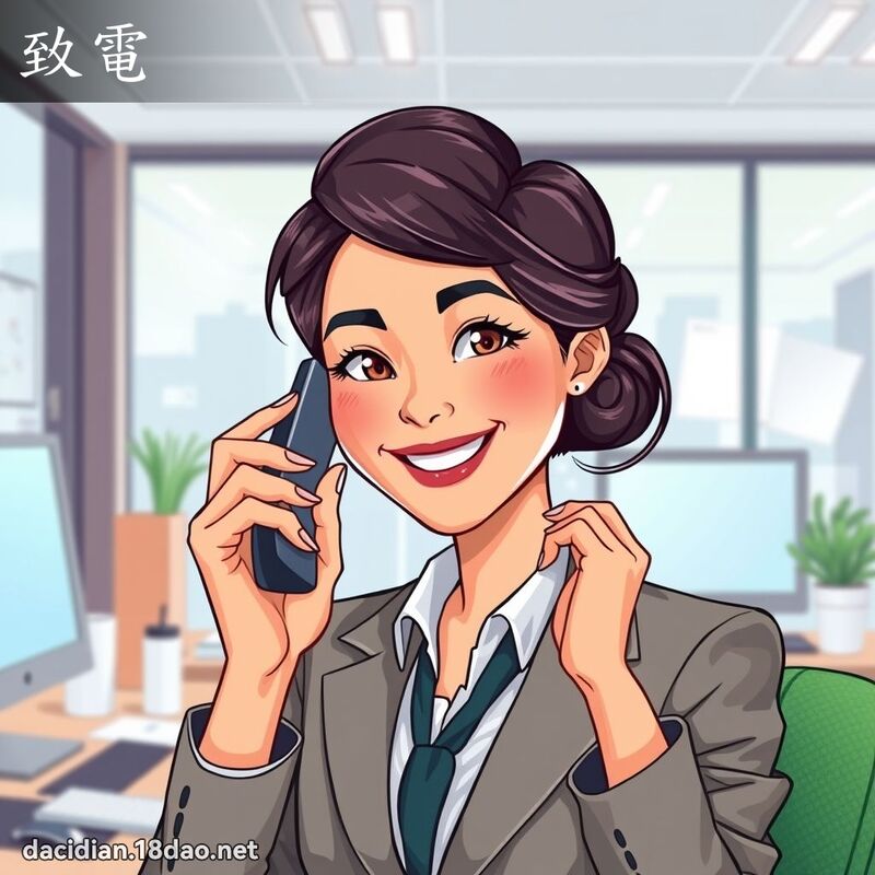 致電 - 國語大辭典配圖