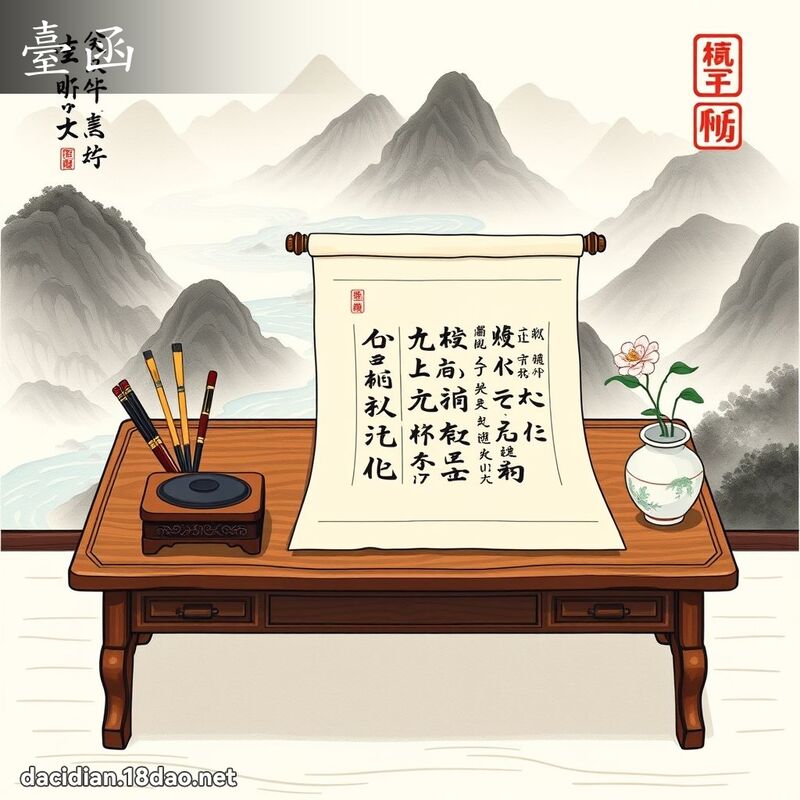 臺函 - 國語大辭典配圖