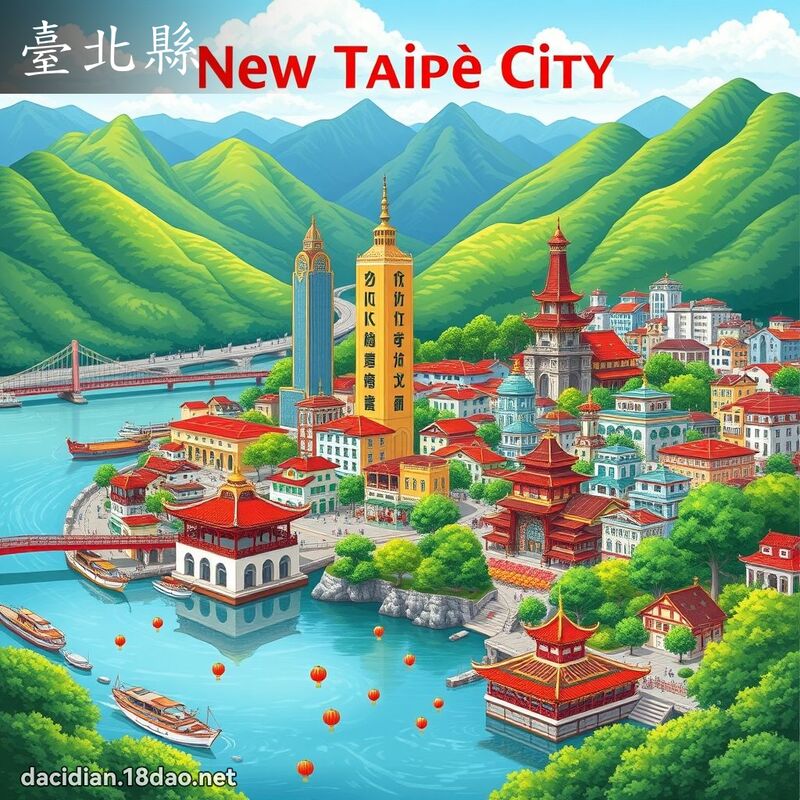 台北县 - 国语大辞典配图