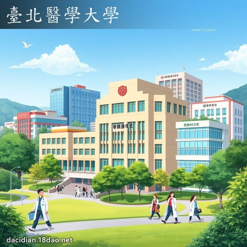 台北医学大学 - 国语大辞典配图