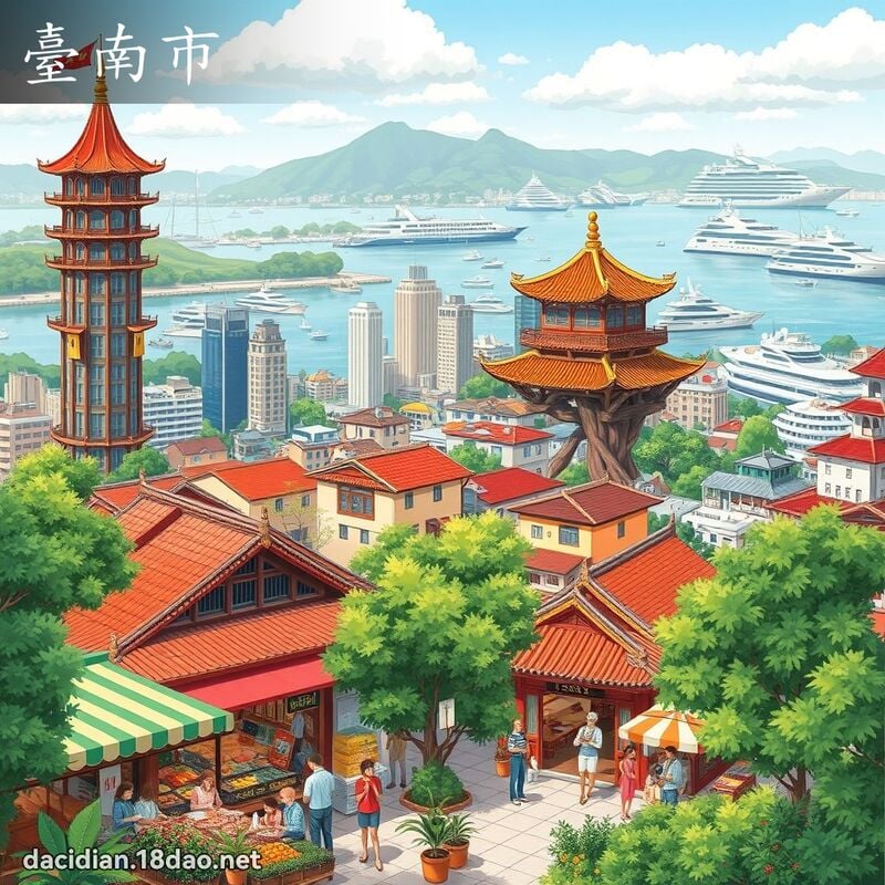 台南市 - 国语大辞典配图