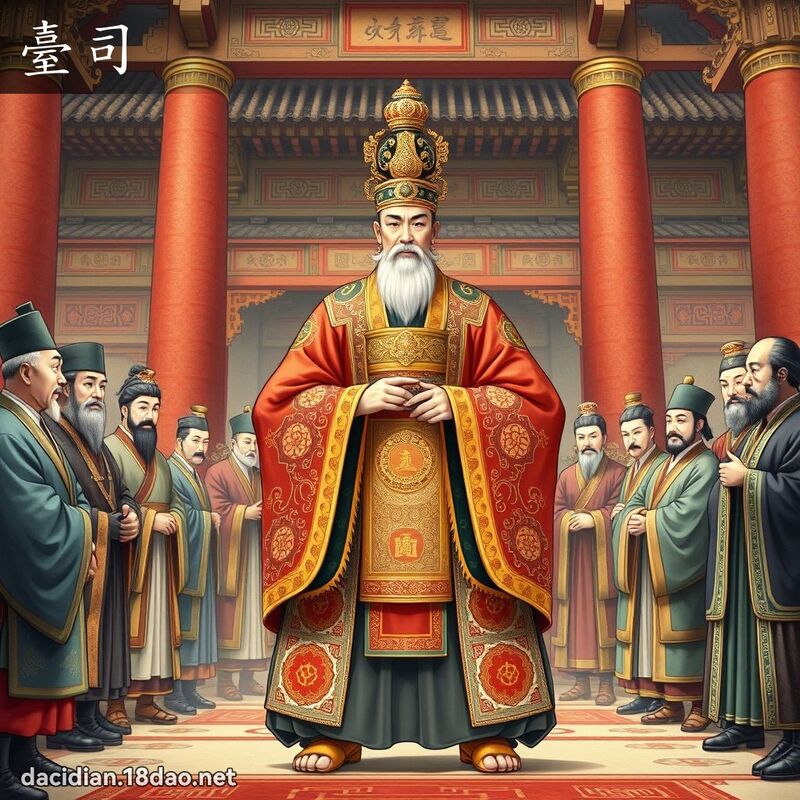 台司 - 国语大辞典配图